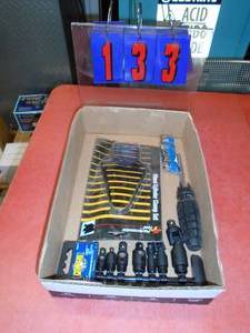 Flat of tools. As shown.