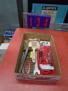 Flat of tools. As shown.
