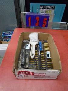 Flat of tools. As shown.