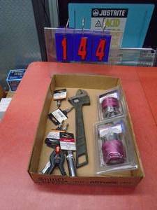 Flat of tools. As shown.