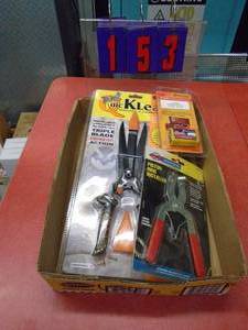 Flat of misc tools. As shown