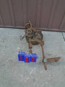 Vintage post drill press head. As shown.