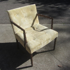 lot 7 image: Bamboo Arm Chair