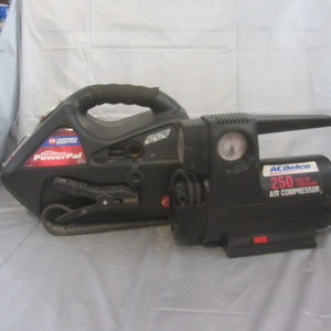 lot 59 image: Battery Charger, Air Compressor