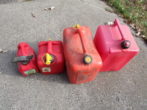 lot 90 image: Gas Cans