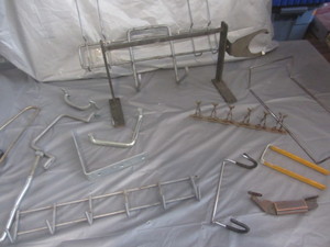 lot 70 image: Garage, Paint Sprayer Hooks
