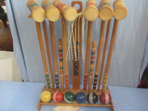 lot 73 image: Croquet
