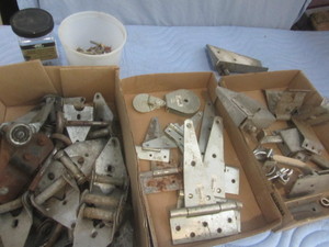 lot 62 image: Garage Door Hinges