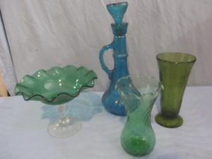 lot 29 image: Decanter, Vases