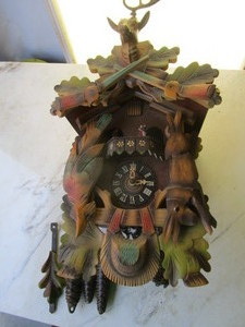 lot 22 image: German Cuckoo Clock