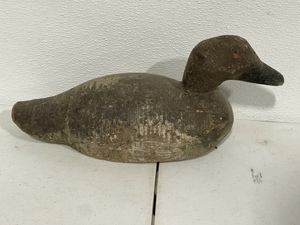 lot 5 image: Vintage Wood Duck Decoy