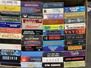 lot 80 image: VHS Movies