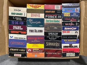 lot 81 image: VHS Movies