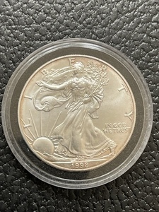1998 Silver Eagle .999 Fine