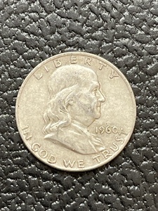 1960 Franklin Half Dollar