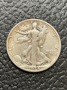 1934 Walking Liberty Half Dollar