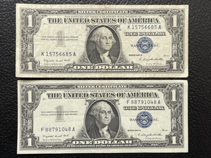 2 Silver Certificates