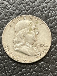 1958-D Franklin Half Dollar