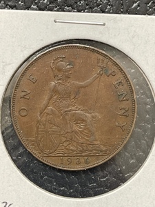 1936 George V Penny