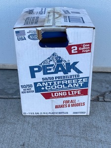 2 Gallons Peak AntifreezeCoolant NEW