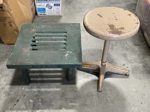 Adjustable Seat and Step Platform