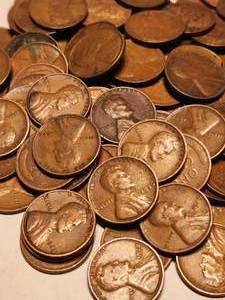 Wheat Pennies Pre-1939 (114 Count)