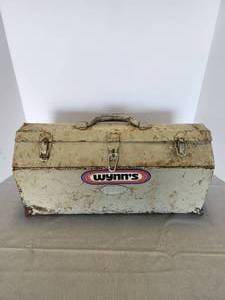 Silver Wynns Tool Box and Contents