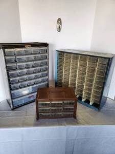 3 Garage Organizers - Storage Bins