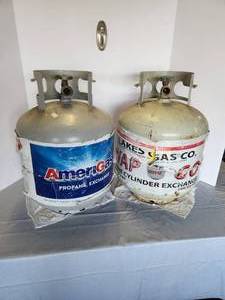 2 Propane Tanks