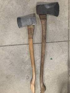 Two Axes, Including One Made in Sweden