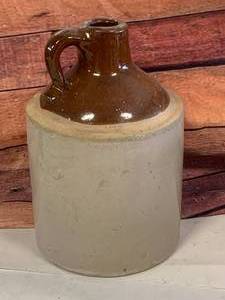 Vintage Whiskey Stoneware Jug