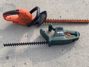 Lot of Two Hedge Trimmers