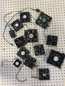 Lot of 12 Fans