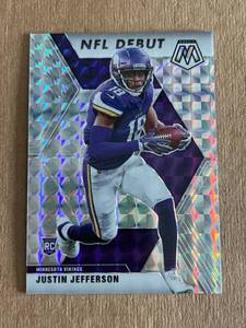 Justin Jefferson RC Silver Mosaic #270