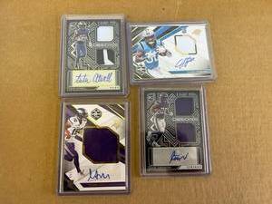 NFL Rookie Patch Autograph Cards