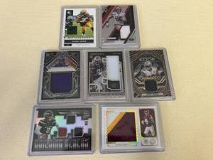 #d Jersey Patch NFL Cards