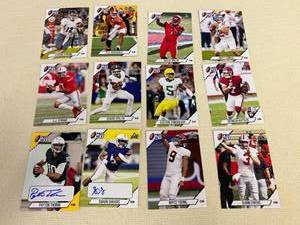 NFL Pro Set Cards including Signature Cards