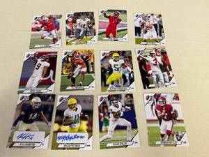 NFL Pro Set Cards including Signature Cards