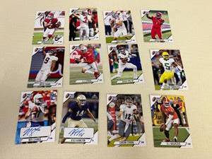 NFL Pro Set Cards including Signature Cards