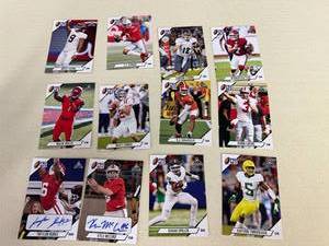 NFL Pro Set Cards including Signature Cards