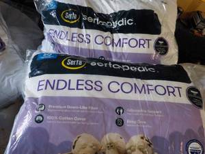 lot 7 image: 2 Serta Sertapedic Endless Comfort ...