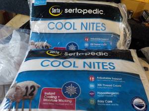 lot 10 image: 2 Serta Sertapedic Cool Nites SQ P...