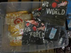 lot 69 image: 50 Childrens New with Tags Clothin...