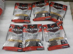 lot 174 image: Jack Links Zero Sugar Beef Jerky...