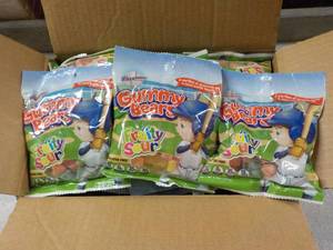 lot 177 image: 23 Bags of Gummy Bears Fruity Sour...
