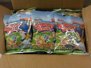 lot 179 image: 23 Bags of Gummy Bears Fruity Sour...