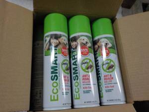 lot 180 image: 9 Eco Smart Ant and Roach Killer 14...