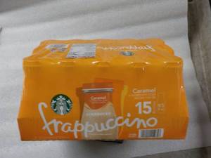lot 214 image: 15 Bottles of Caramel Frappuccino C...
