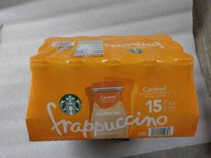 lot 215 image: 15 Bottles of Caramel Frappuccino C...