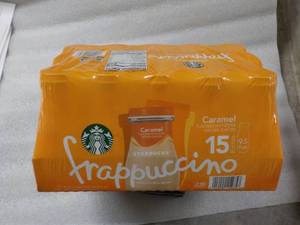 lot 218 image: 15 Bottles of Caramel Frappuccino C...